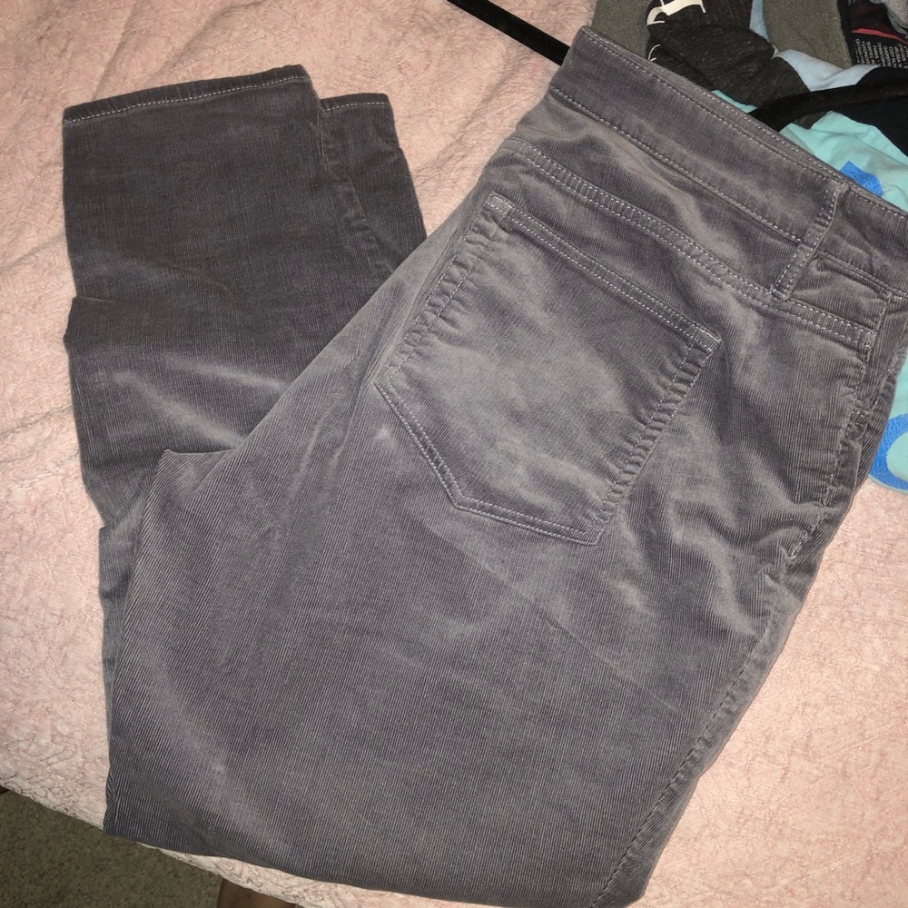 Corduroy skinny jeans